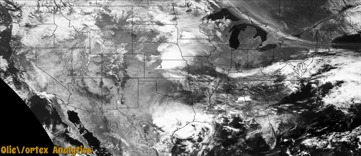 visible satellite during active storm reports