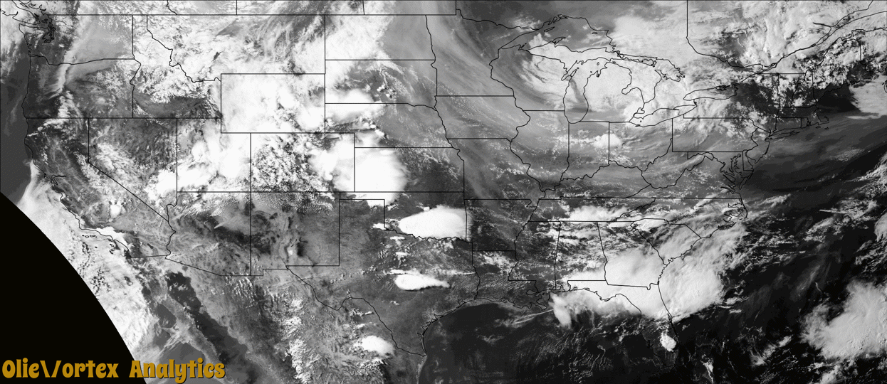 visible satellite during active storm reports