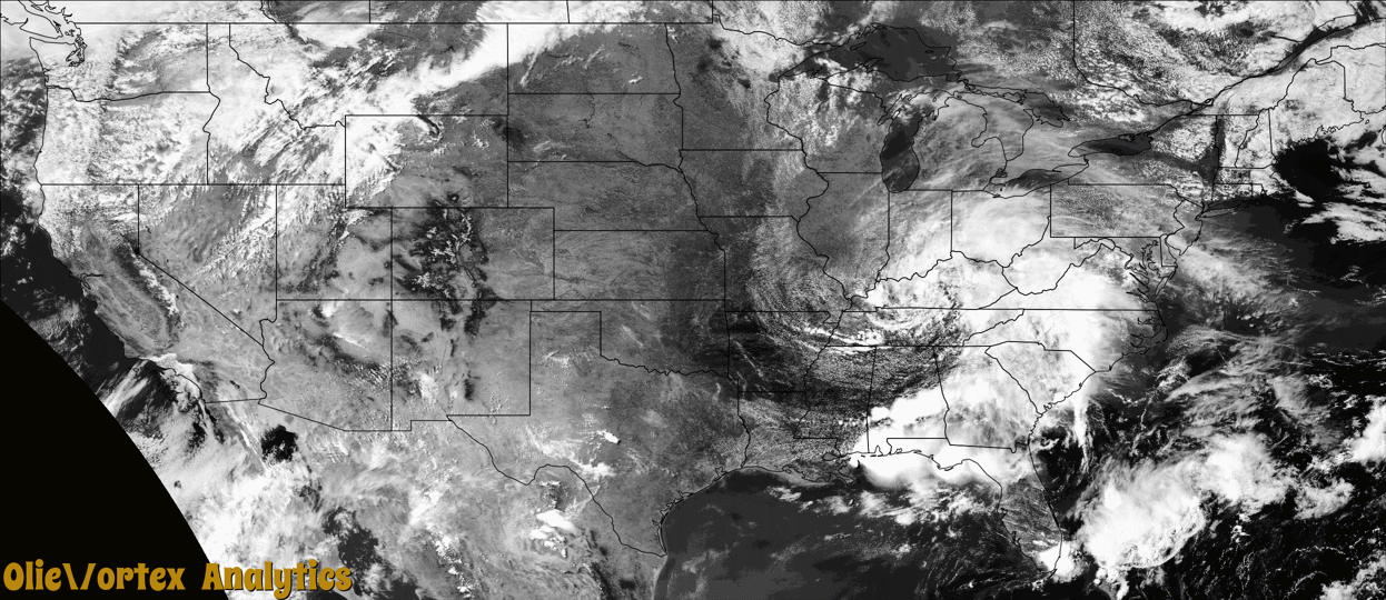 visible satellite during active storm reports