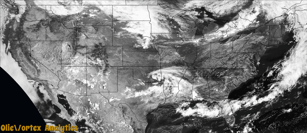 visible satellite during active storm reports
