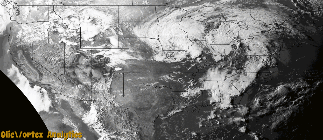 visible satellite during active storm reports