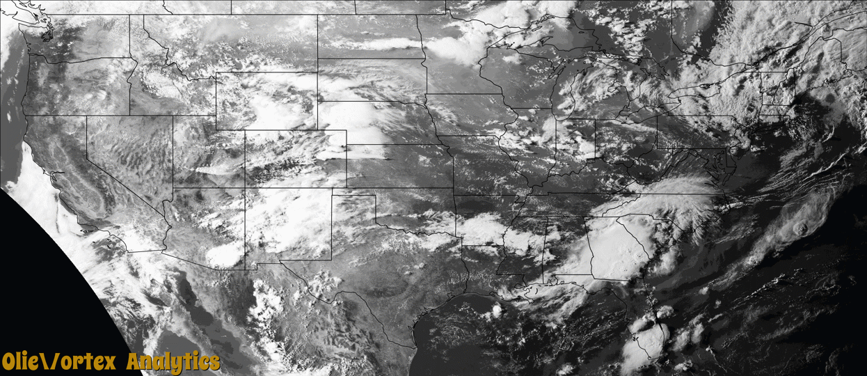 visible satellite during active storm reports