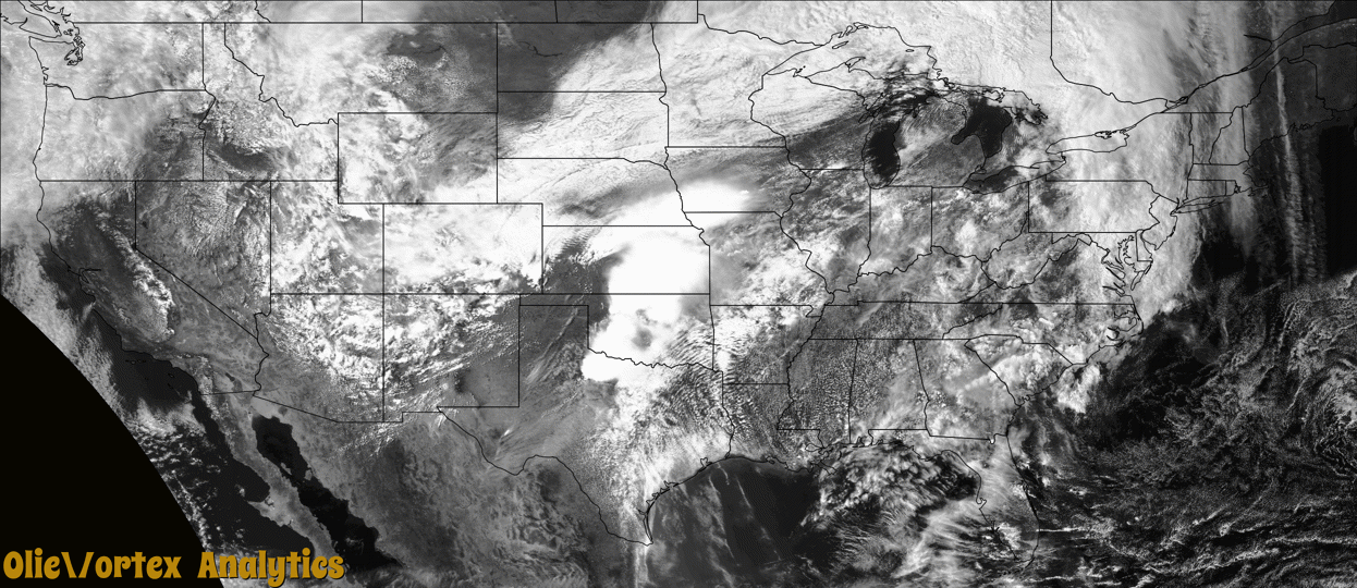 visible satellite during active storm reports