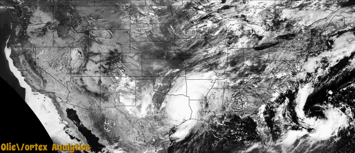visible satellite during active storm reports