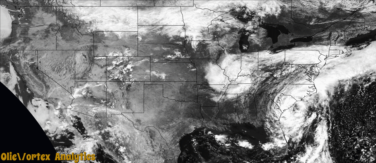 visible satellite during active storm reports