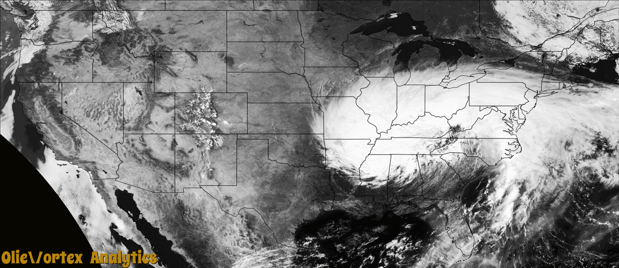 visible satellite during active storm reports