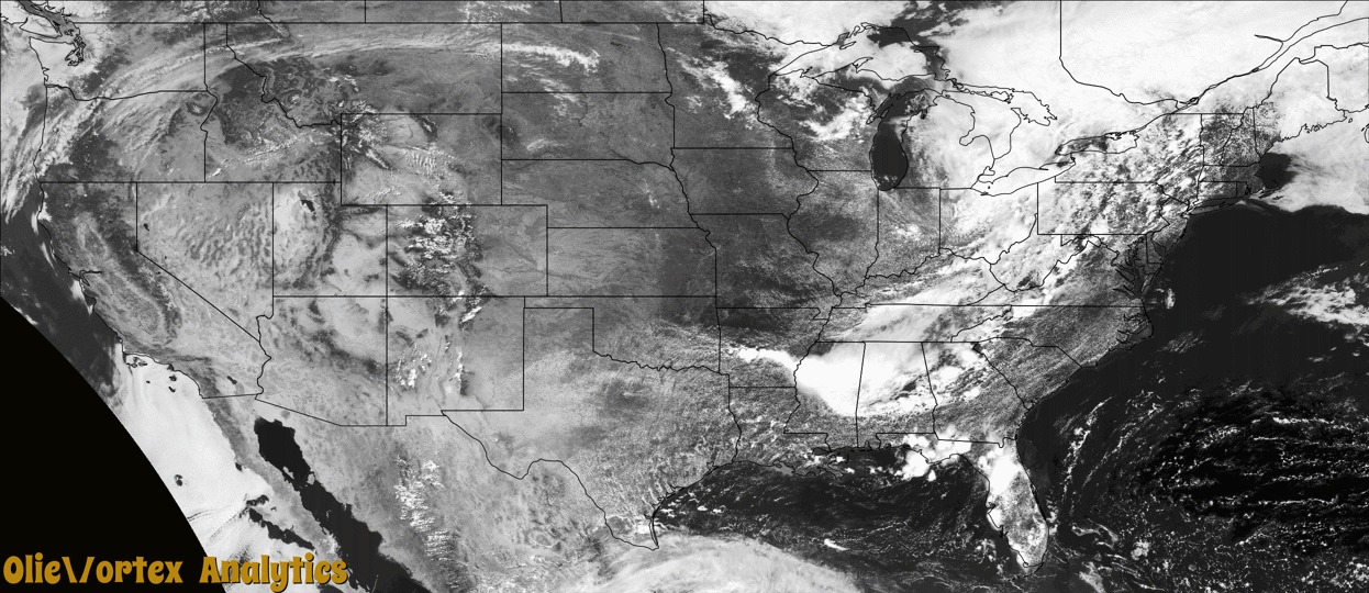 visible satellite during active storm reports