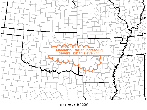 Mesoscale Discussion 26