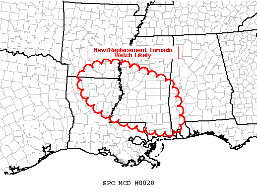 Mesoscale Discussion 28