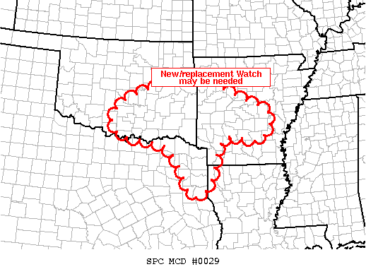 Mesoscale Discussion 29