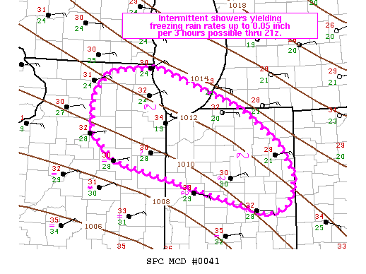 Mesoscale Discussion 41
