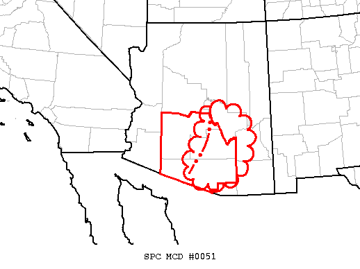 Mesoscale Discussion 51