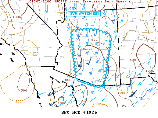 Mesoscale Discussion 1926