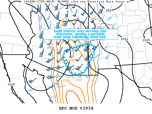 Mesoscale Discussion 1934