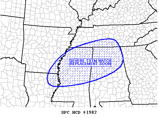 Mesoscale Discussion 1982