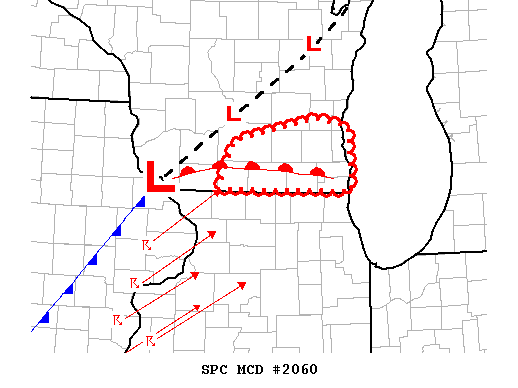 Mesoscale Discussion 2060