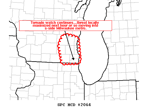 Mesoscale Discussion 2064