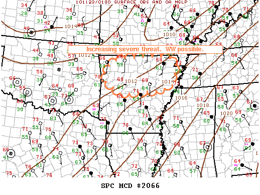 Mesoscale Discussion 2066