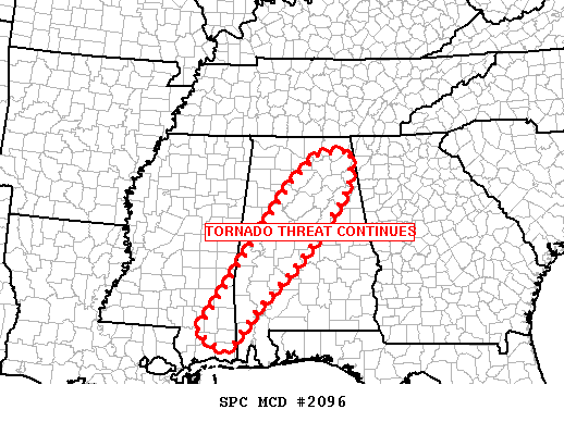 Mesoscale Discussion 2096