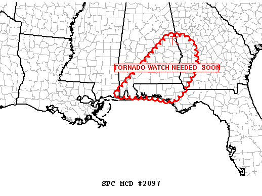 Mesoscale Discussion 2097