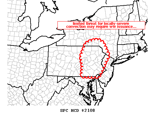Mesoscale Discussion 2108