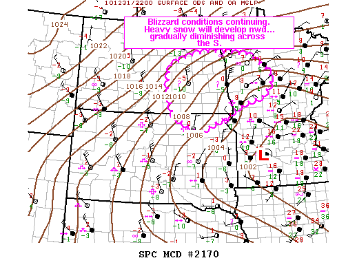 Mesoscale Discussion 2170