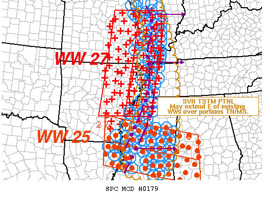 Mesoscale Discussion 179
