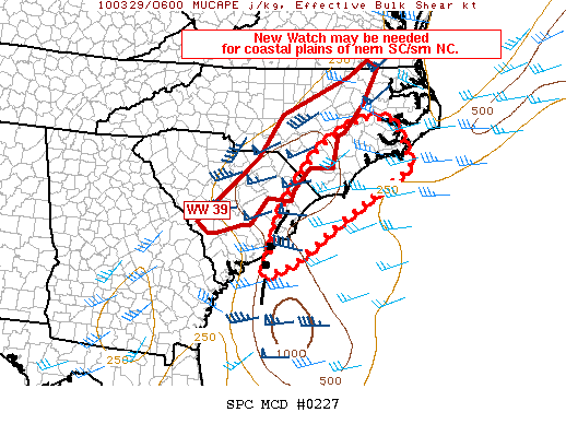 Mesoscale Discussion 227
