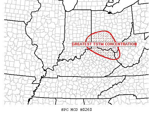 Mesoscale Discussion 260