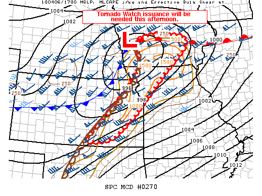 Mesoscale Discussion 270