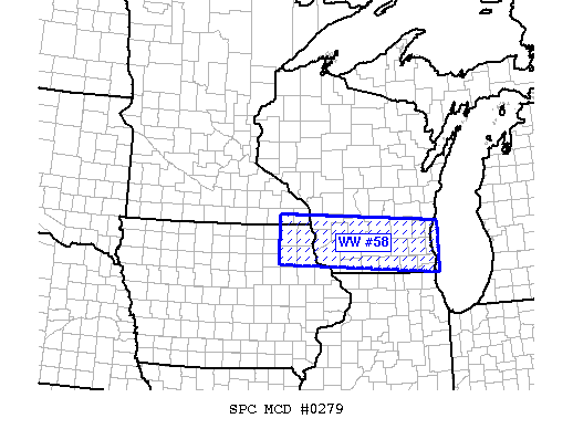 Mesoscale Discussion 279