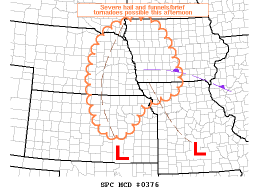 Mesoscale Discussion 376