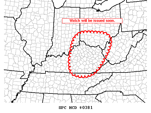 Mesoscale Discussion 381