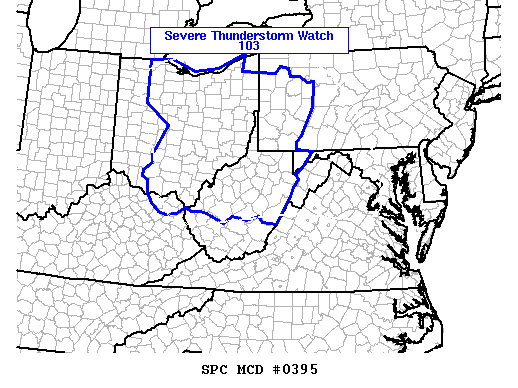 Mesoscale Discussion 395