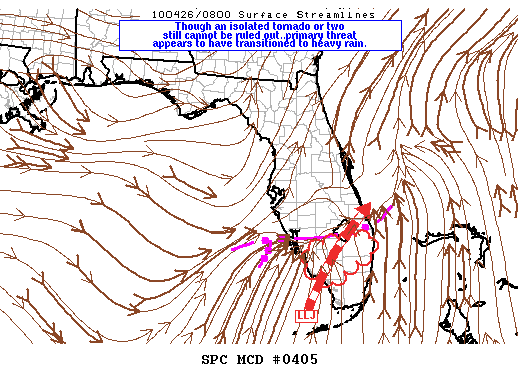 Mesoscale Discussion 405