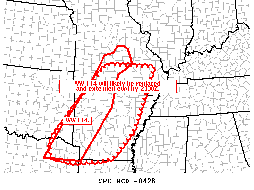 Mesoscale Discussion 428