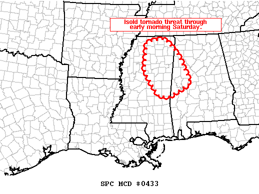 Mesoscale Discussion 433