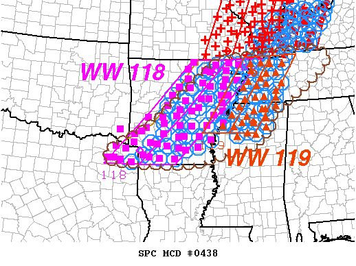 Mesoscale Discussion 438