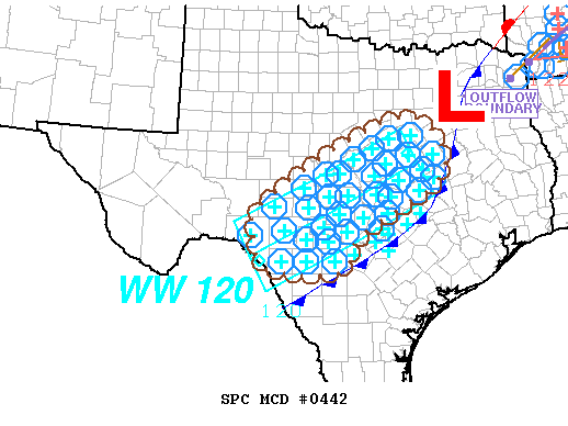Mesoscale Discussion 442