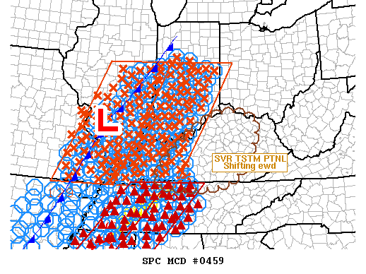 Mesoscale Discussion 459