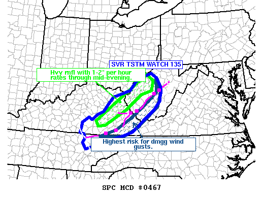 Mesoscale Discussion 467