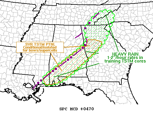 Mesoscale Discussion 470