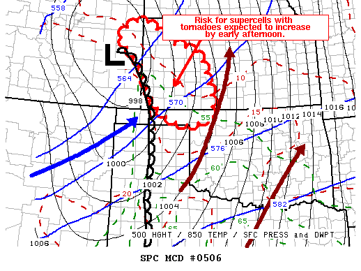 Mesoscale Discussion 506
