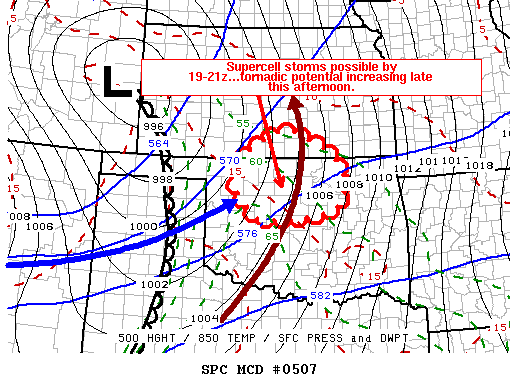 Mesoscale Discussion 507