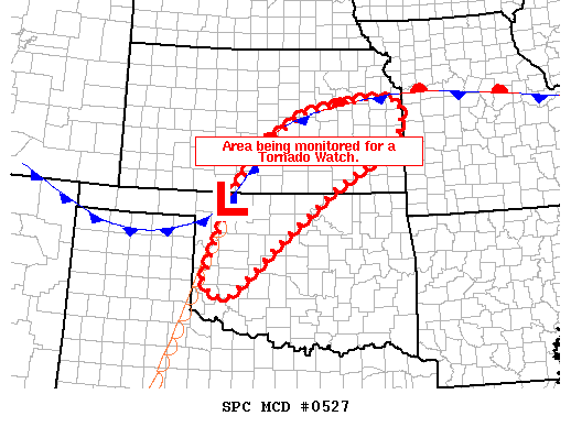 Mesoscale Discussion 527