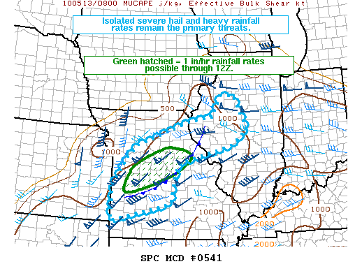 Mesoscale Discussion 541