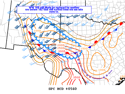 Mesoscale Discussion 560