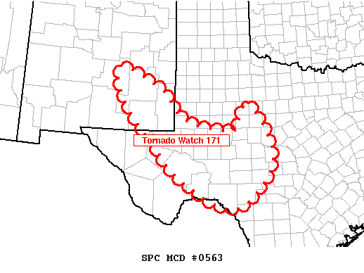 Mesoscale Discussion 563
