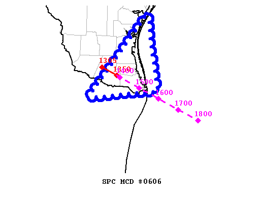 Mesoscale Discussion 606