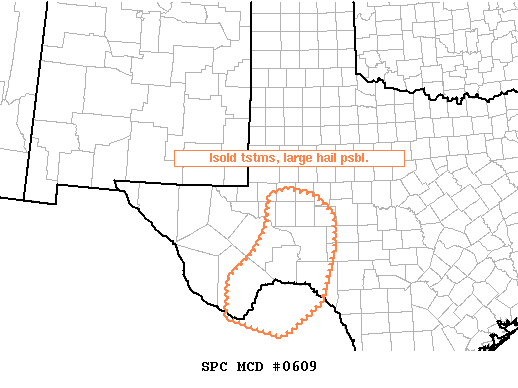 Mesoscale Discussion 609